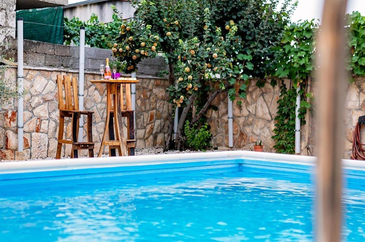 Villa Oaza Primosten With Heated Pool Buitenkant foto